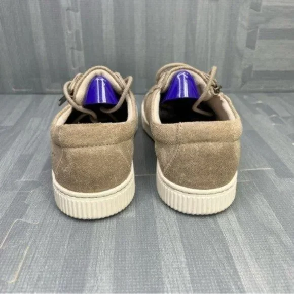 BORN Tamara Distressed Sneakers Tan Women's Size 8 - Picture 2 of 10